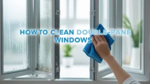 how to clean double pane windows