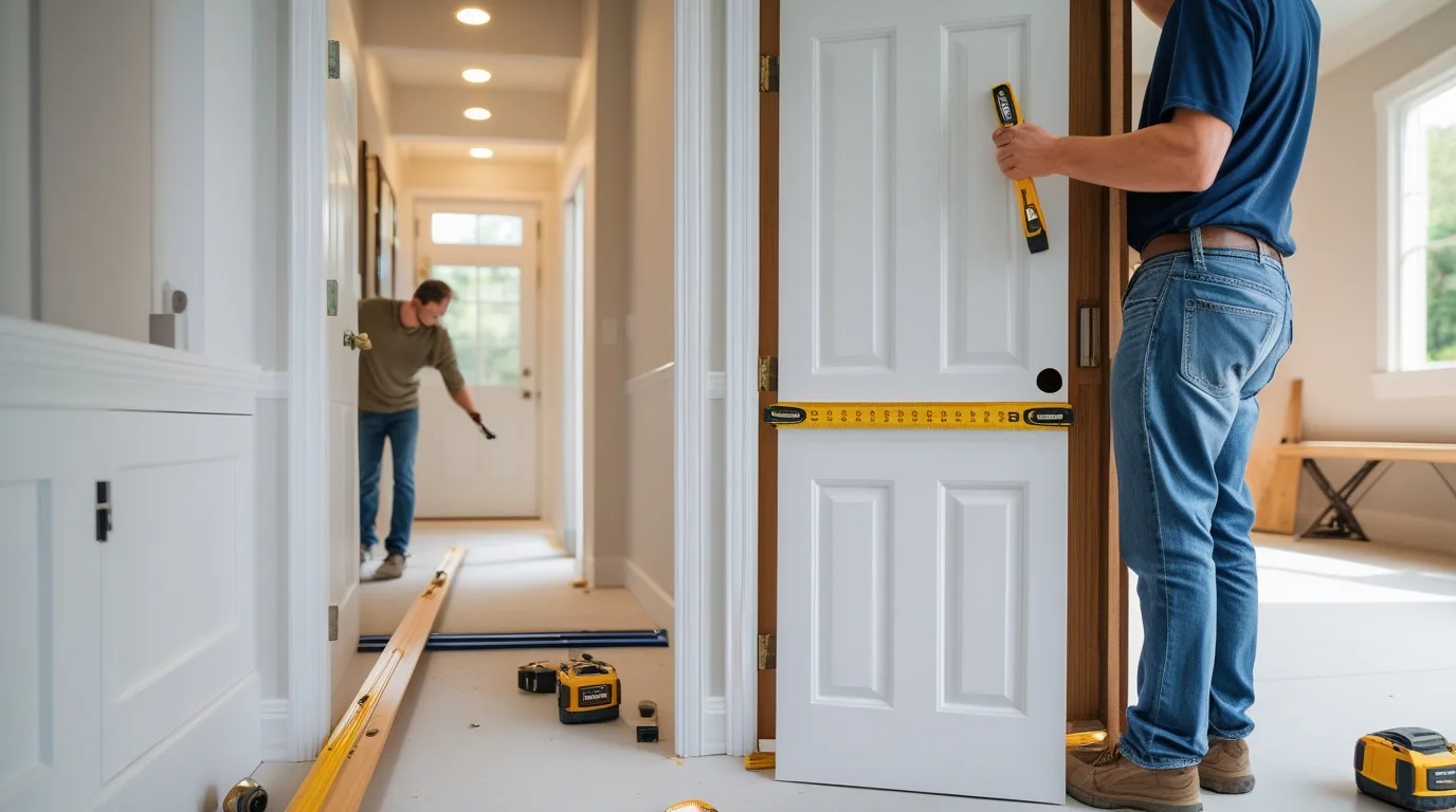 how to replace an interior door
